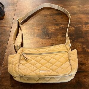 Vera Bradley Medowlark Tan Quilted Women's Bag